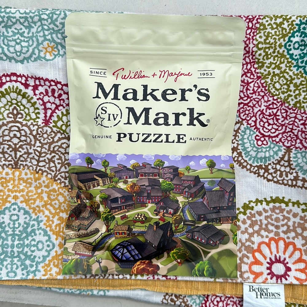 Makers Mark Puzzle